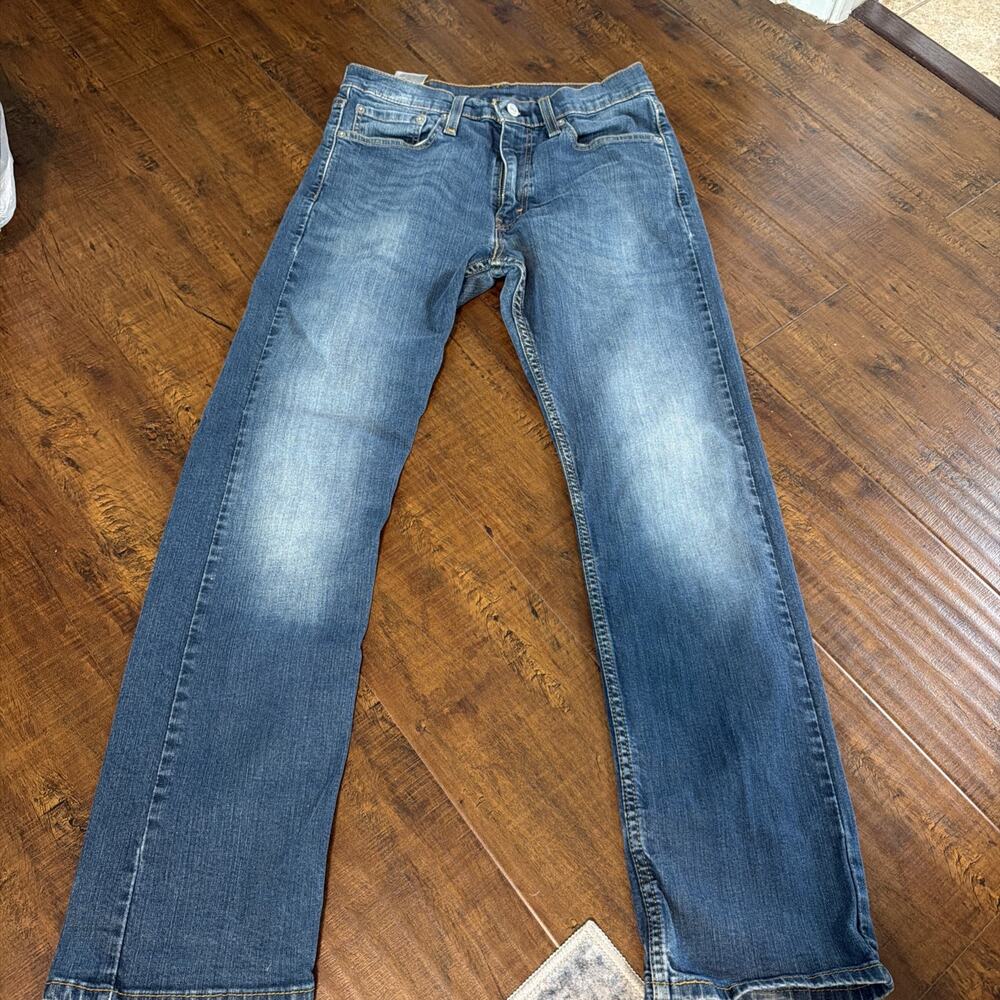 Levi's 513 Blue Men's Denim Jeans Pant Size 31x30